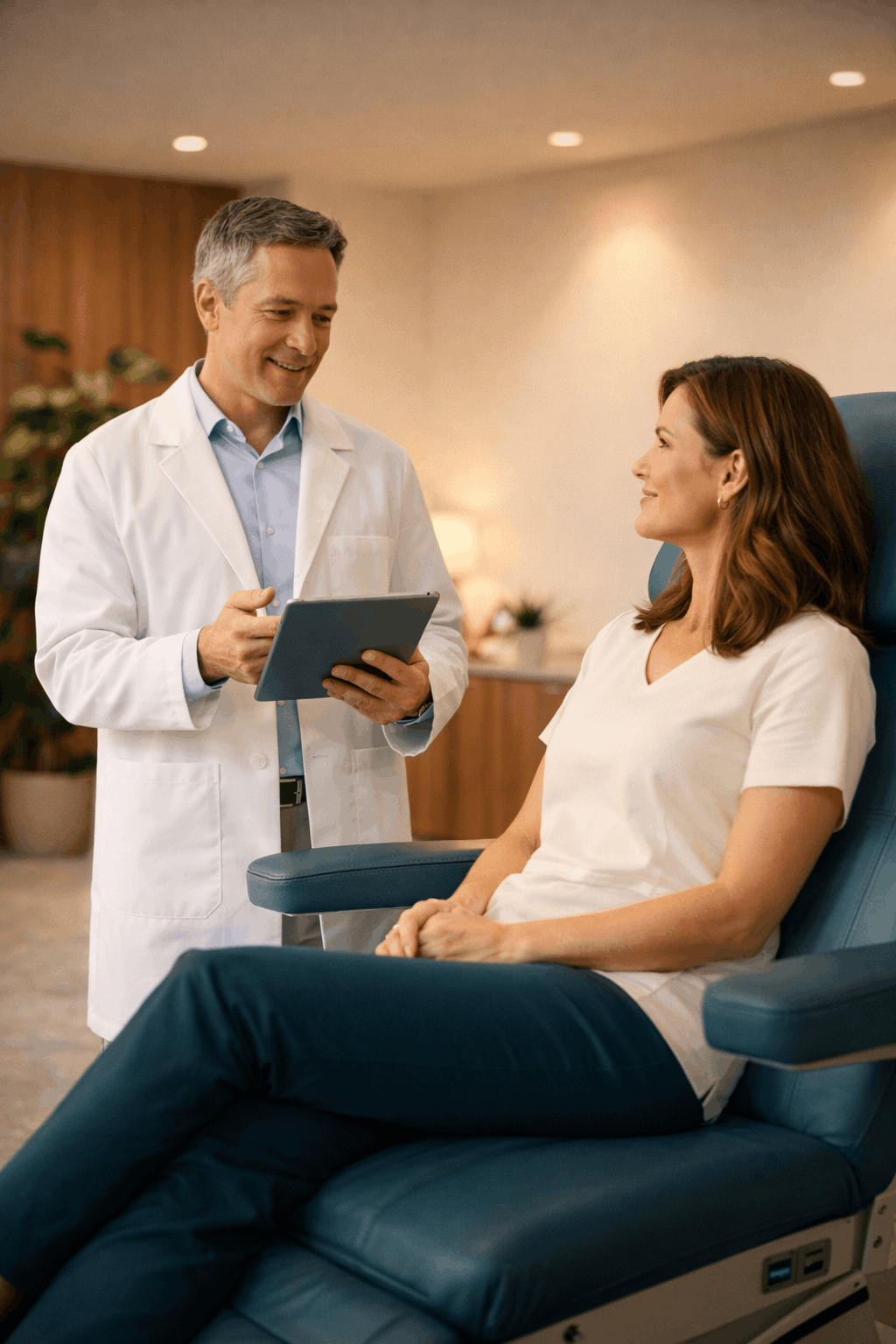Modern regenerative medicine clinic